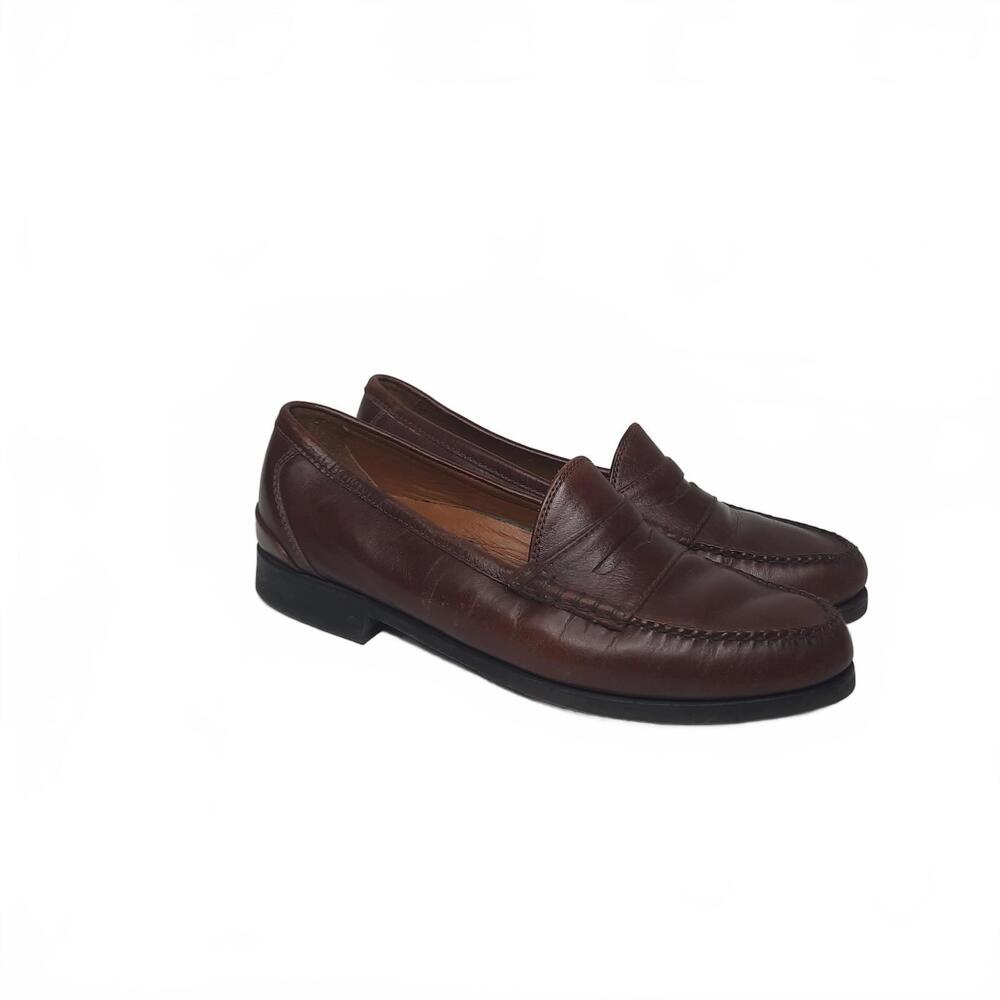 Rockport Men's Classic Penny Loafers Brown Leather Size 9.5M
